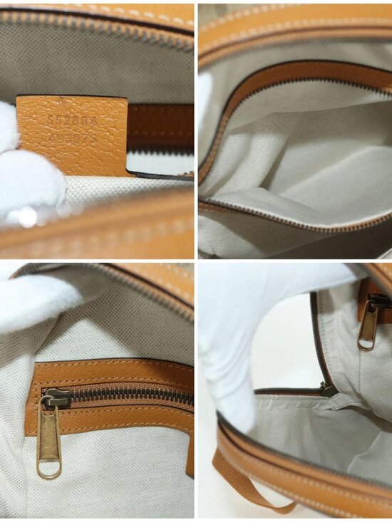 GUCCI Micro GG Supreme Disney Backpack PVC Beige Gold 552884 Auth 171451SAM main image 9
